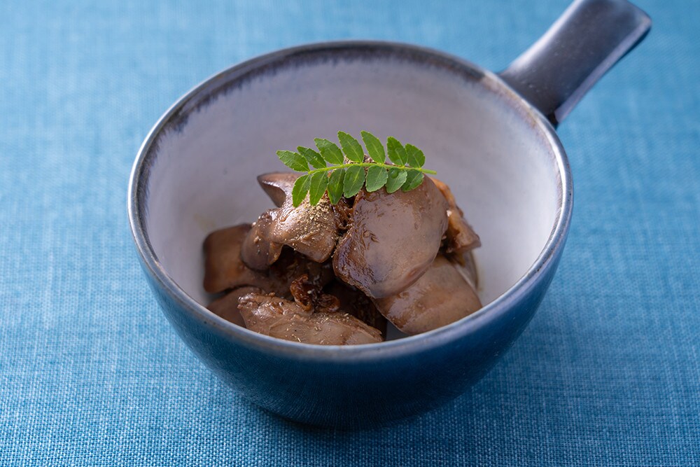 大原千鶴のすやすやレシピ10：鶏肝の生姜煮